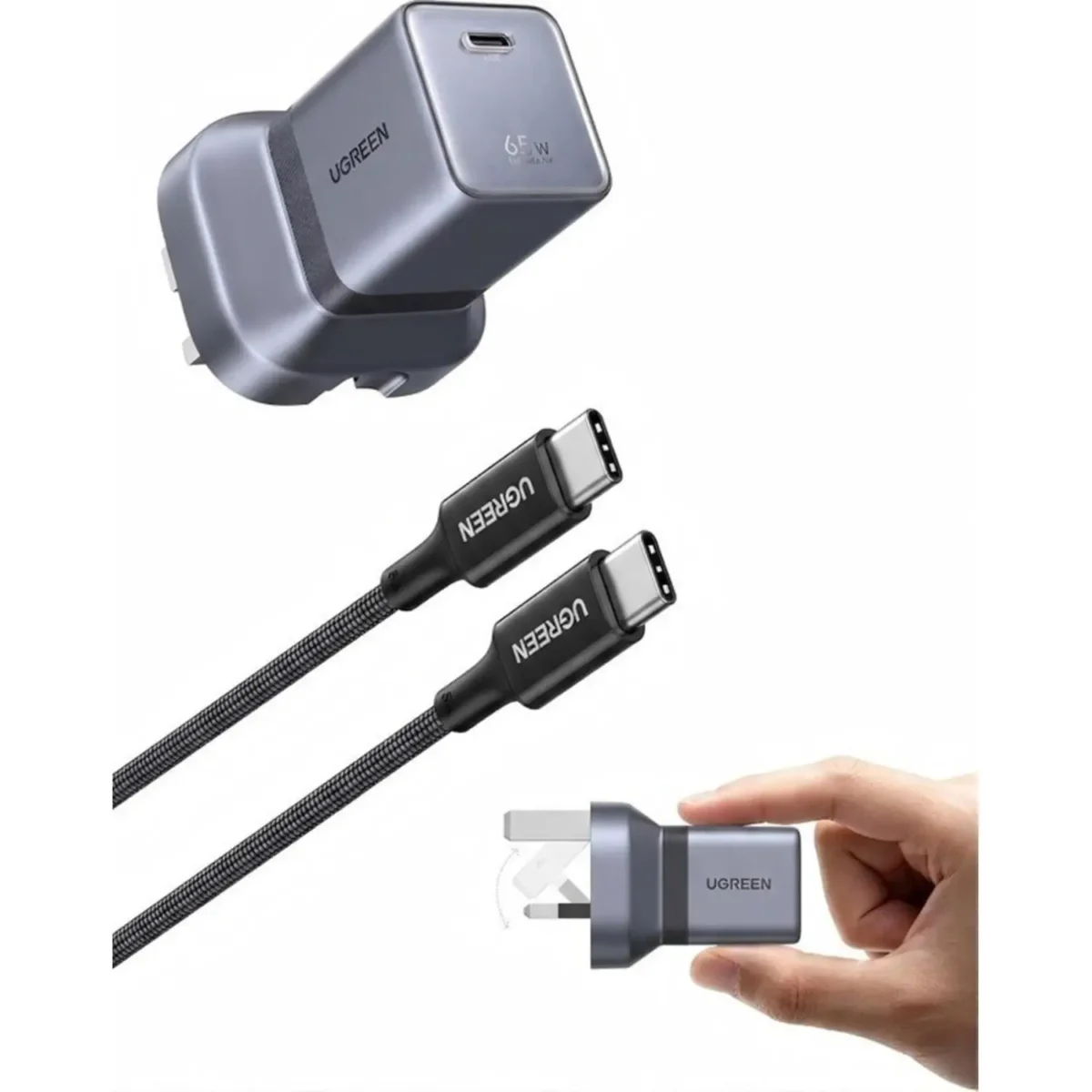 Nexode Air 65W USB-C GaN Charger